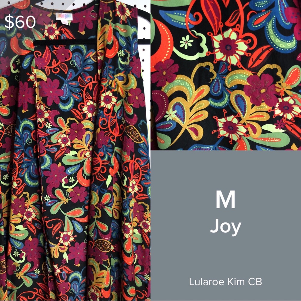 LULAROE JOY LONG VEST